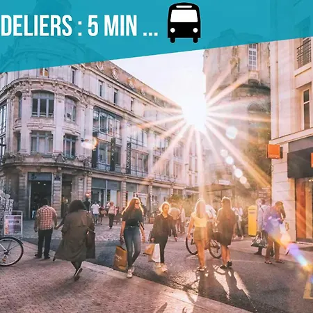 Les Glycines, T2 Near Downtown *