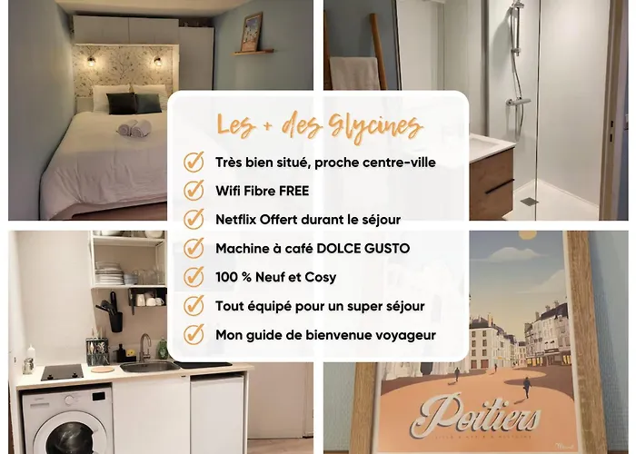 Apartment Les Glycines, T2 Near Downtown